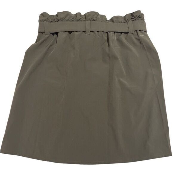 Mondetta‎ High Waisted Stretch Woven Olive Green Womens Size M NWT - Picture 2 of 10